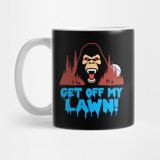 Grumpy Bigfoot Get Off My Lawn Mug